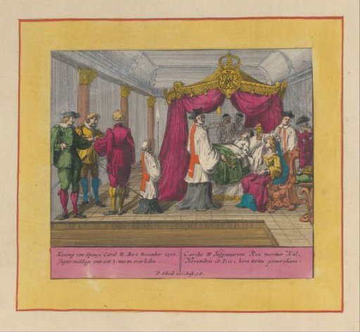 Death of King Charles II of Spain, 1700