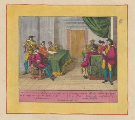 The will of King Charles II of Spain is opened, 1700