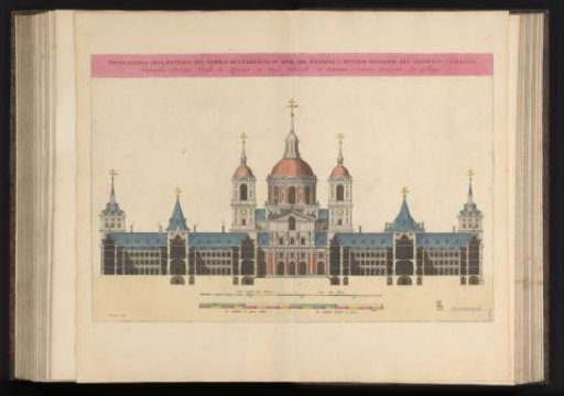 Front view of the church and monastery of San Lorenzo