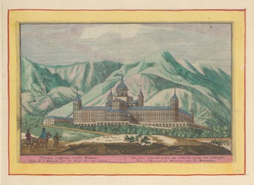 Rear view of the Escorial