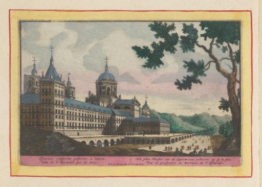 View of the rear of the Escorial