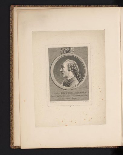 Portrait of Jean Baptiste Descamps