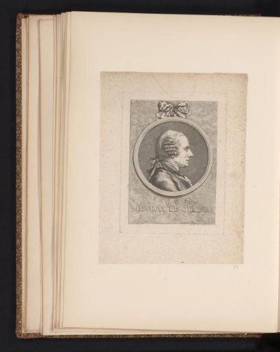 Portrait of Louis Bay de Curys