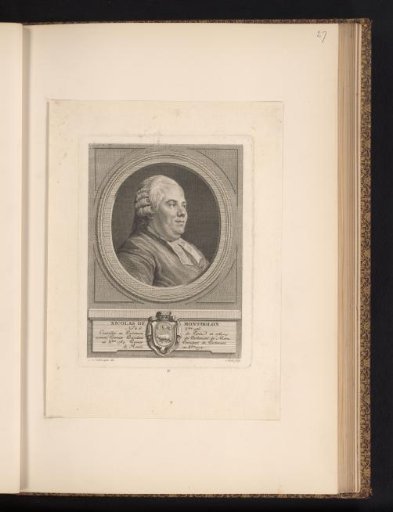 Portrait of Nicolas de Montholon