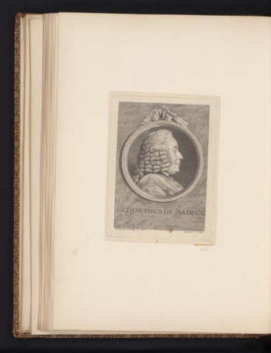 Portrait of Jean Jacques de Mairan