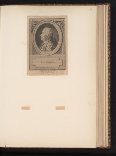Portrait of Élie Catherine Fréron