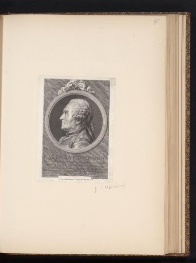 Portrait of Charles Marie de La Condamine