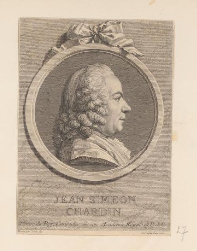 Portrait of Jean Baptiste Simeon Chardin