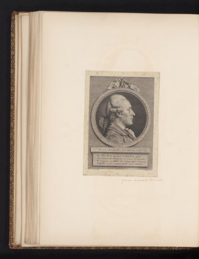 Portrait of Pierre François Basan