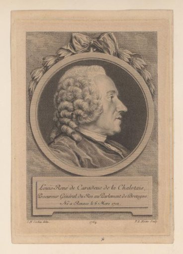 Portrait of Louis-René de Caradeuc de La Chalotais