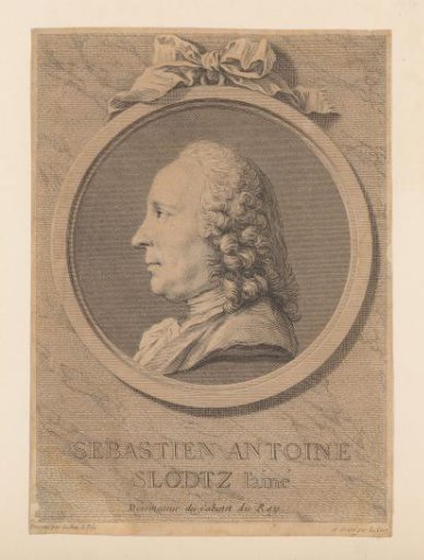 Portrait of Sébastien Antoine Slodtz