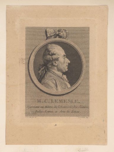 Portrait of M.C. Lemesle