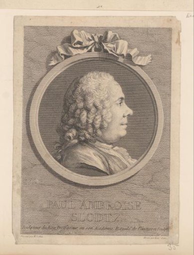Portrait of Paul Ambroise Slodtz