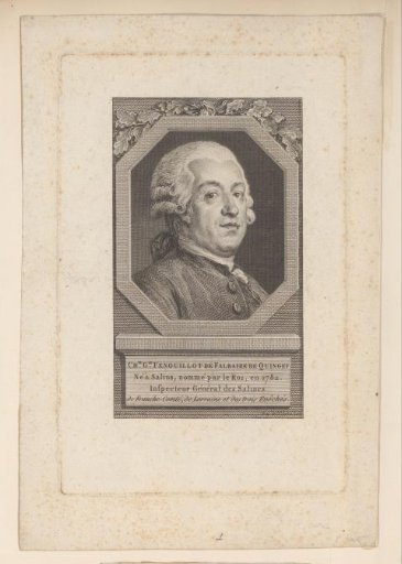 Portrait of Charles-Georges Fenouillot de Falbaire de Quingey