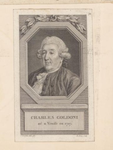 Portrait of Carlo Goldoni