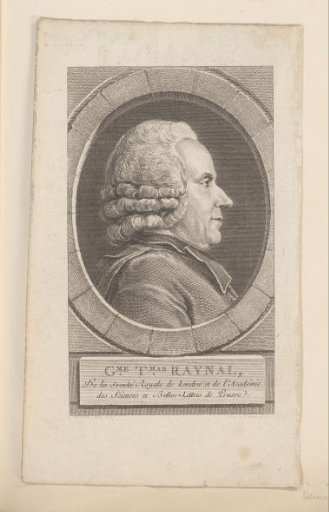 Portrait of Guillaume-Thomas François Raynal