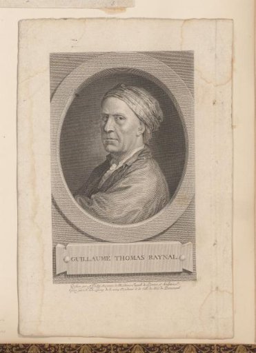 Portrait of Guillaume-Thomas François Raynal