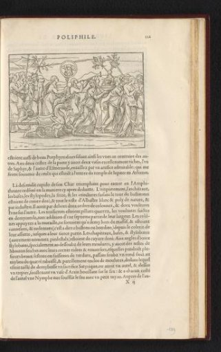 Procession of women, two dragons drawing a triumphal chariot