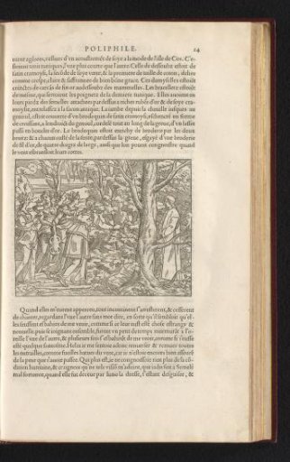 Poliphilo meets the five nymphs
