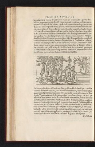 Jupiter with seven figures in metamorphosis from tree to human