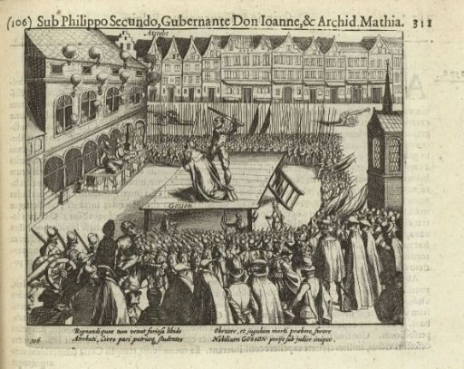 Beheading of Gosson at Arras, 1578