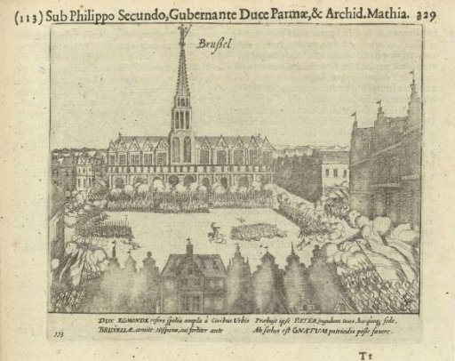 Attempt by the Count of Egmond on Brussels, 1579