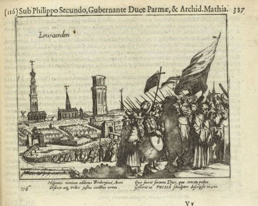 The Castle of Leeuwarden Occupied by the Citizens, 1580