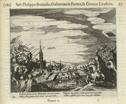 Siege of Grave by Parma, 1586