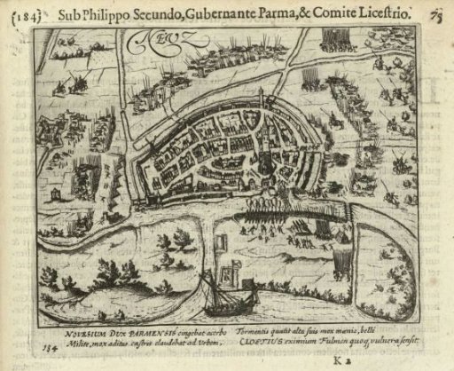 Siege of Neuss by Parma, 1586
