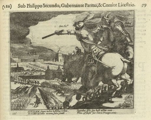 Axel captured by Maurice and Philip Sidney, 1586