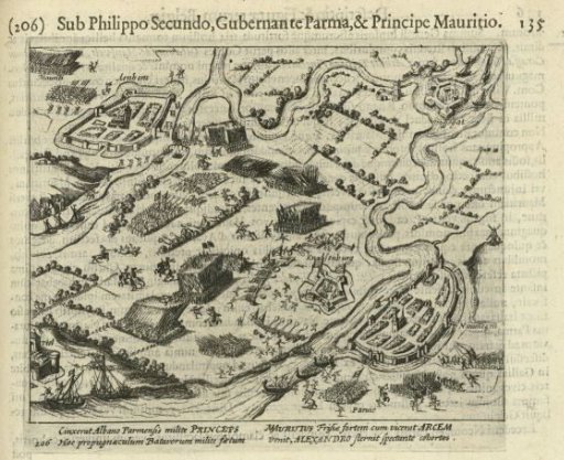 Relief of Knodsenburg, 1591