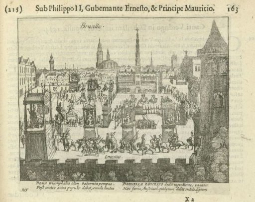 Entry of Archduke Ernest of Austria into Brussels, 1594