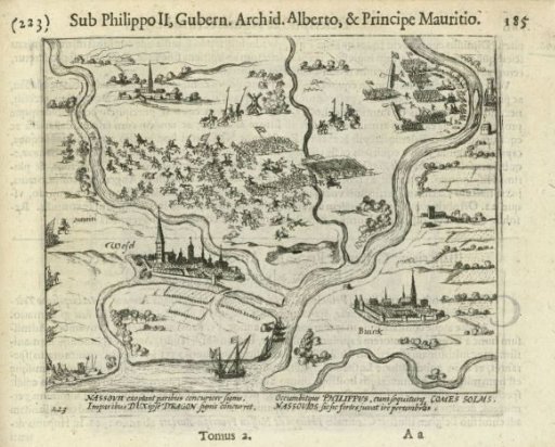 Defeat of the States' army at Wesel, 1595