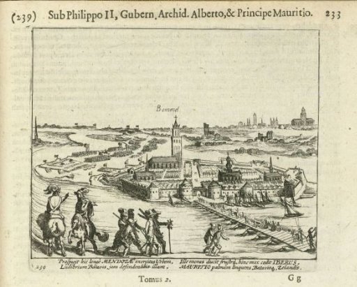 Siege of Zaltbommel by Mendoza, 1599