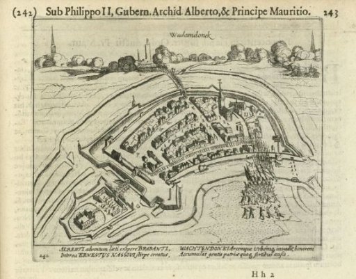 Conquest of Wachtendonk, 1600