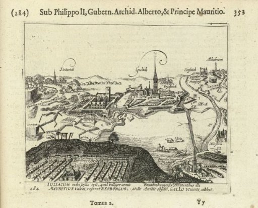 Prince Maurice Besieges Jülich, 1610