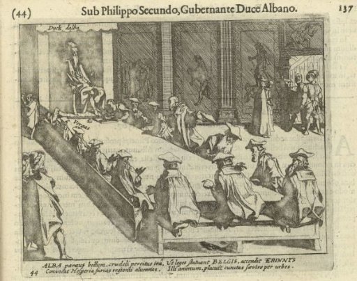 Session of the Spanish Blood Council, 1567