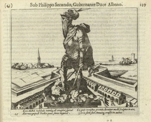 Statue of the Duke of Alba, 1571