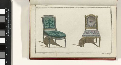 Cabinet des Modes or the New Fashions, 15 March 1786, pl. II