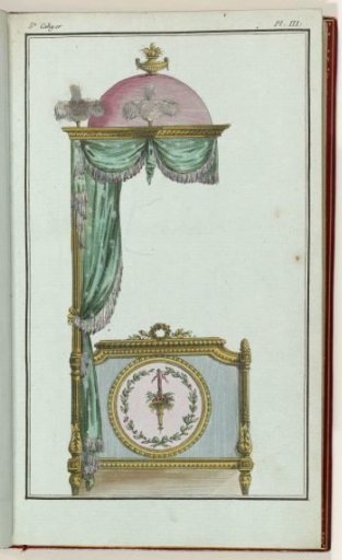 Cabinet des Modes or the New Fashions, 15 January 1786, 5th Issue, Plate III