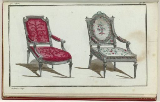 Cabinet des Modes or the New Fashions, 15 February 1786, 7th Issue, Plate II