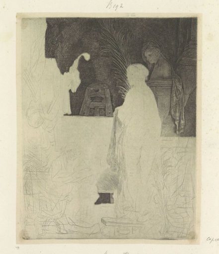 Artist Drawing from a Model