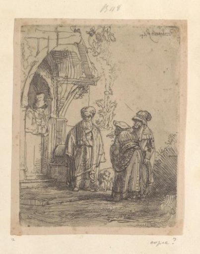 Three Oriental Figures