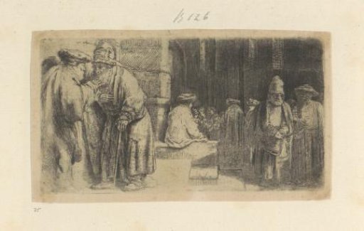 The Pharisees in the Temple
