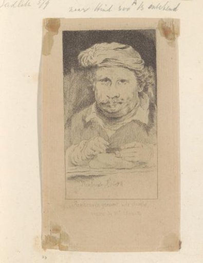 Rembrandt Etching