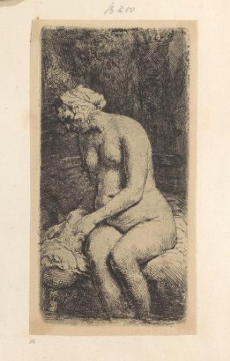 Seated Nude Woman
