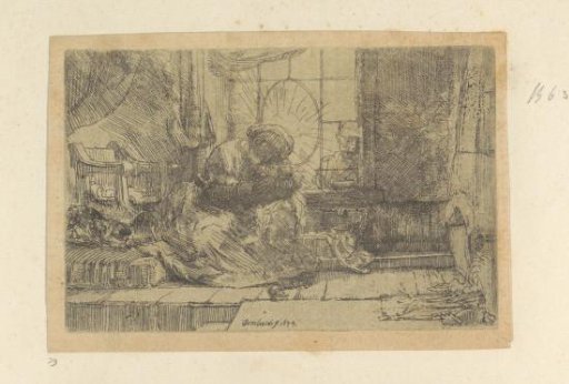 The Holy Family with the Cat and Snake