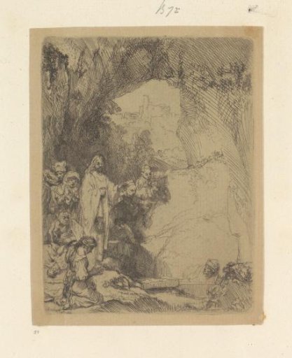 The Raising of Lazarus: Small Plate
