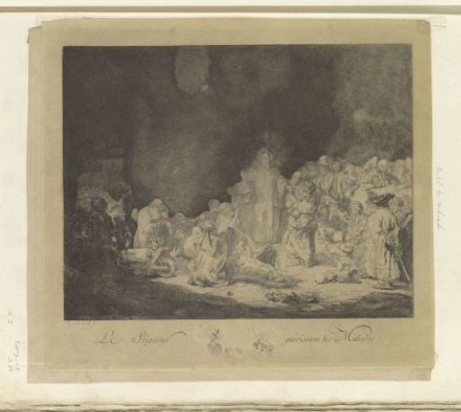 Preaching Christ (The Hundred Guilder Print)