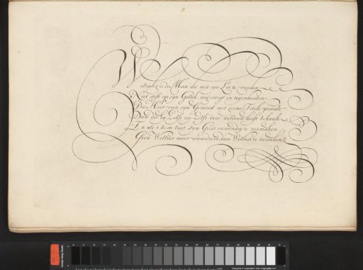 Writing sample: Welzalig is de Man (...)